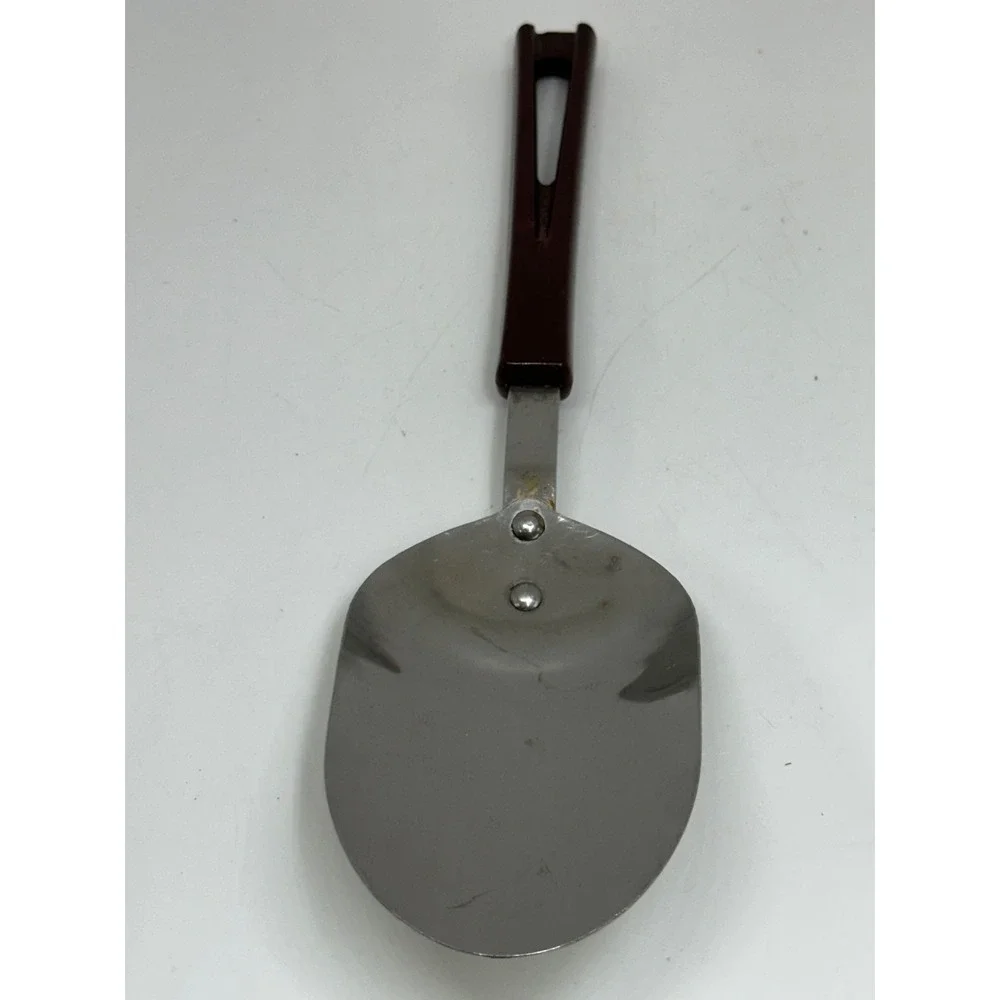 VTG Stanhome Spatula Brown Stainless Steel Kitchen Utensil Flipper Server USA